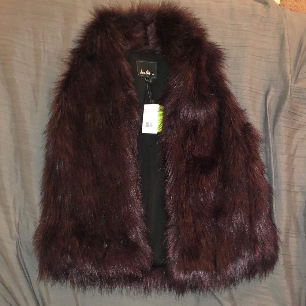 Sam Edelman “The Weekender” Vest in Deep Purple